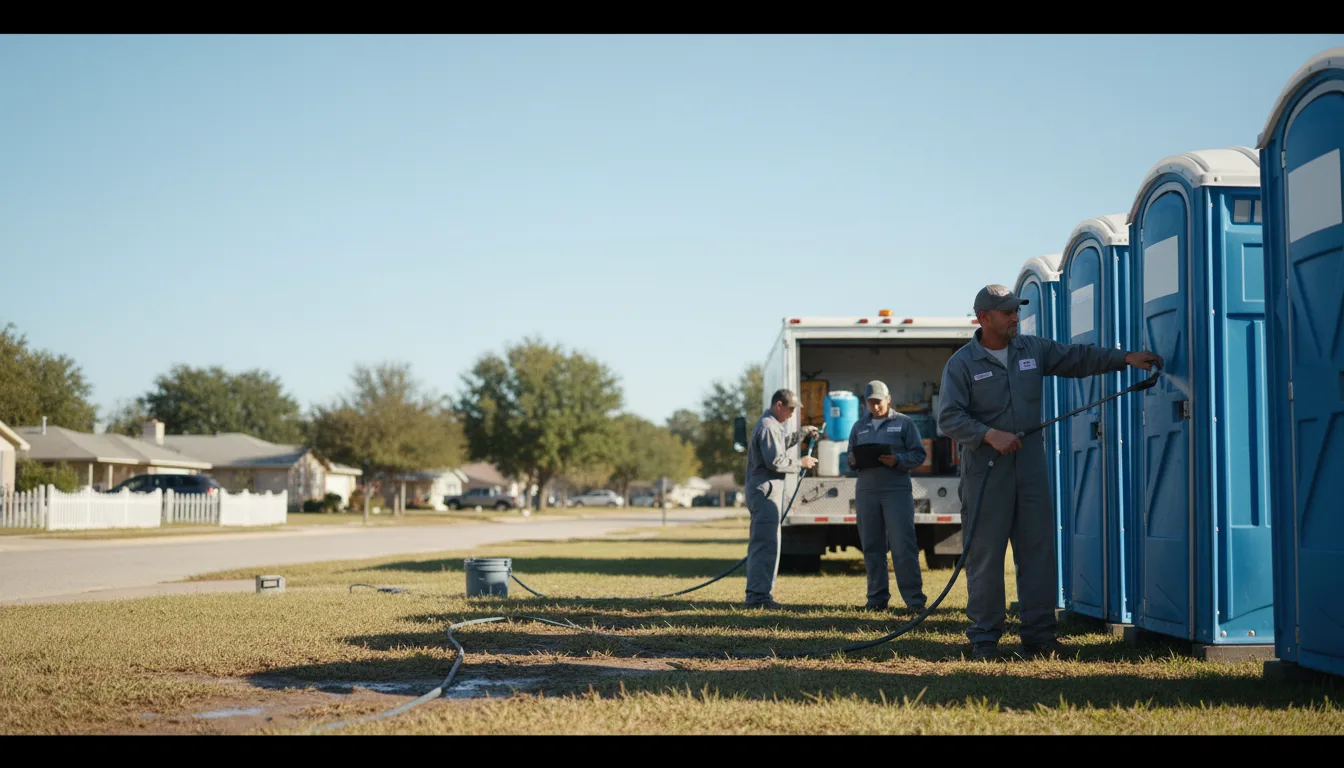 Long-Term Portable Toilet Rental in Webster, NC near me